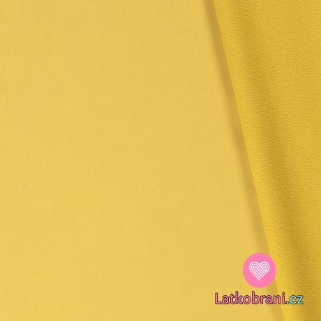 Softshell žlutý s fleecem 