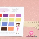 Len potisk bílé puntíčky na růžovém podkladu