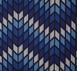 Modalová teplákovina potisk šrafované 