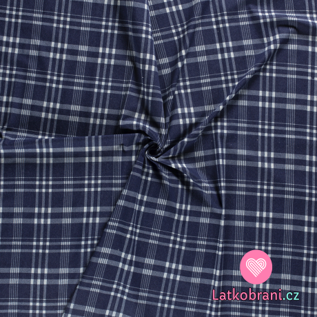 Jeans/Denim kostky na námořnicky modré