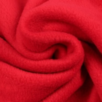 Polar fleece červený antipilling 