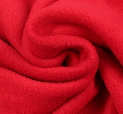 Polar fleece červený antipilling 