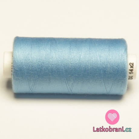 Nitě hagal - modrá blankytná 500 m (14x2)