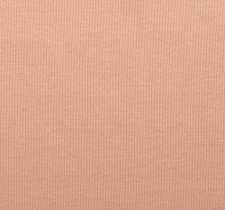 Žebrovaný úplet jednobarevný růžový, BIO