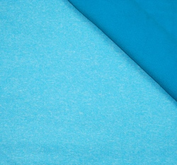 Softshell modrá mix melé s fleecem (světlejší)