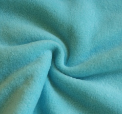 Polar fleece tyrkysová světlá antipilling