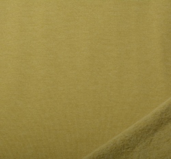 Teplákovina počesaná hořčicová melé