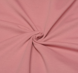 Jednobarevná teplákovina starorůžová 