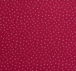 Dvojitá gázovina / mušelín malé puntíky na fuchsiové 