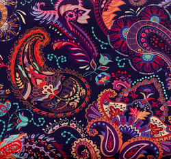 Softshell potisk mandaly v podzimních barvách