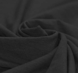 Jednobarevný úplet tmavě šedé melé