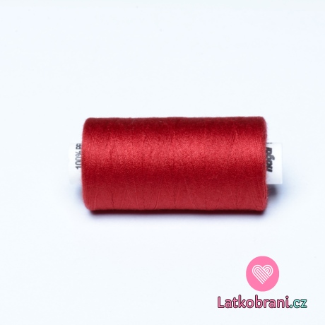 Nitě hagal - červená do bordové 500 m (14x2)