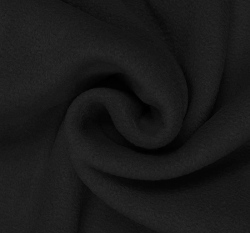 Polar fleece černý antipiling 280 g
