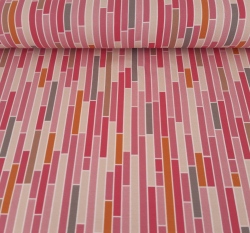 Úplet potisk pásky do růžova