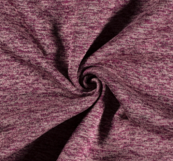 Svetrovina růžovo - vínové melé