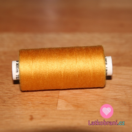 Nitě hagal - žlutá jantarová 500 m (14x2)