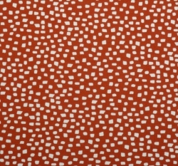 Úplet potisk nepravidelné čtverečky na cihlové, BIO