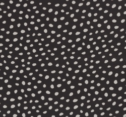 Viskóza potisk bílé puntíky na antracitové