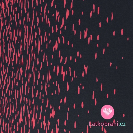 Úplet potisk "červánky" na vodní hladině, bordura