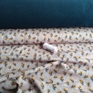 Okrové kvítí na starorůžové