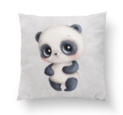 Bavlněný panel panda