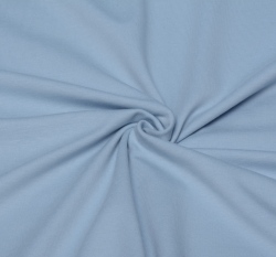 Jednobarevný úplet modrý světlejší 240 g