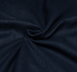 Len jednobarevný námořnicky modrý 