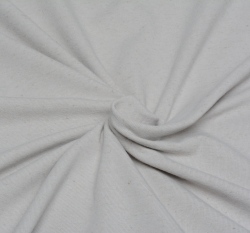 Úplet se lnem jednobarevný světle šedý 