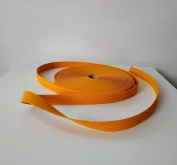 Pruženka barevná oranžová 25 mm opasková