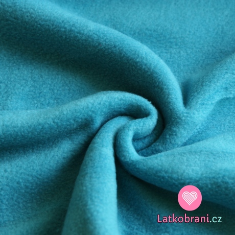 Polar fleece petrolejová (světlejší) antipilling