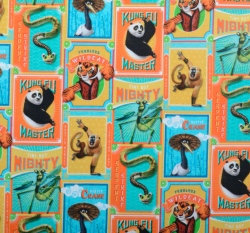 Úplet potisk Kung Fu Panda