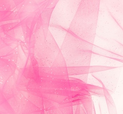 Třpytivý tyl růžový 