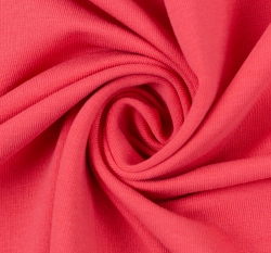 Teplákovina jednobarevná červená jahodová 