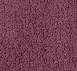 Fleece s beránkem jednobarevný malinový 