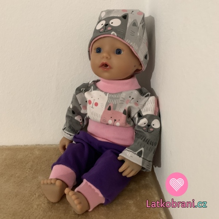 Oblečení pro panenku ze zbytků 