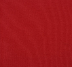 Náplet žebrovaný tmavě červený, BIO