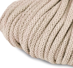 Šňůra BA Ø 5mm béžová