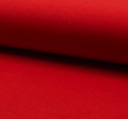 Teplákovina počesaná červená