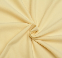 Jednobarevný úplet pastelově žlutý 