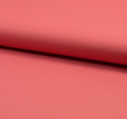 Bavlněná halenkovina (voál) lososově růžová, hedvábný efekt 