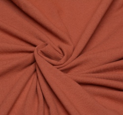 Úplet se lnem jednobarevný cihlový 