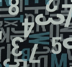 Úplet potisk čísla a písmena