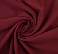 Jednobarevná teplákovina bordo