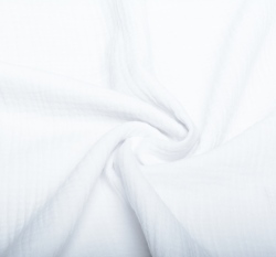 Dvojitá gázovina / mušelín bílý