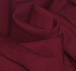 Jednobarevná teplákovina vínovo-bordová 290g