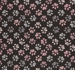 Softshell potisk tlapičky na černé s fleecem