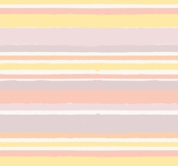 Teplákovina malované růžové proužky