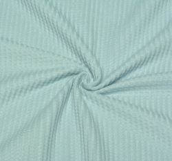 Vaflový úplet nebesky modrý