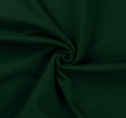 Jednobarevná teplákovina lahvově zelená 