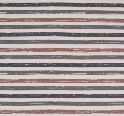 Úplet šedé proužky na bílé 